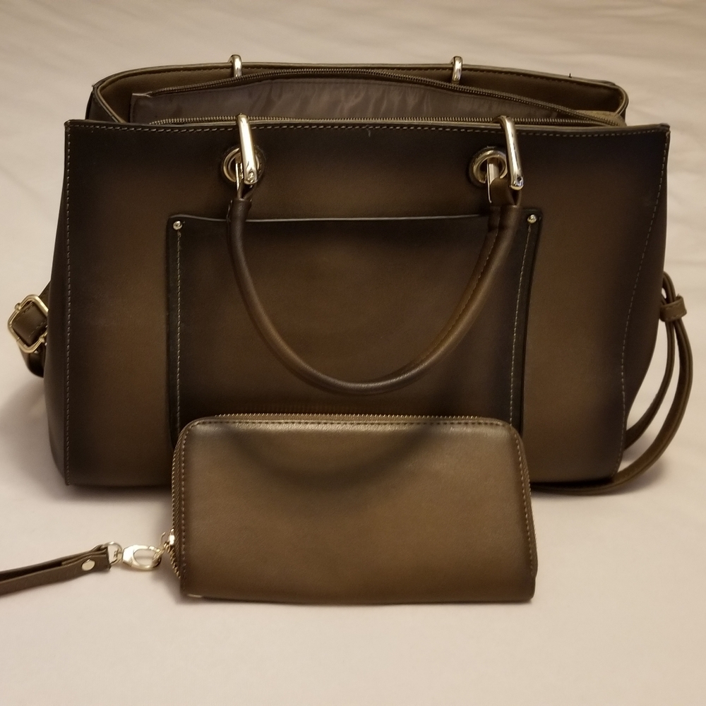 Brown Satchel Bag